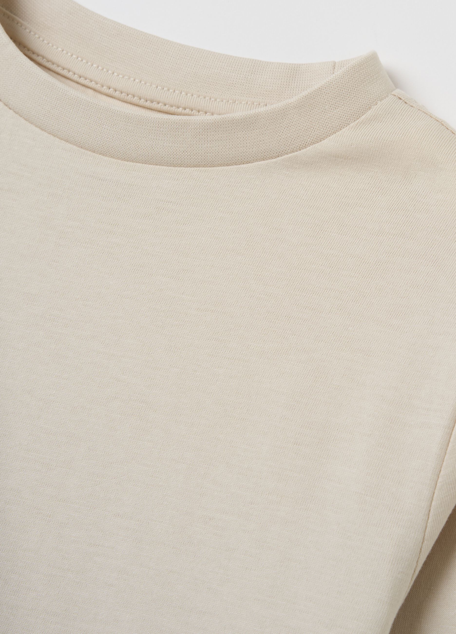 T-shirt a maniche lunghe stampa dinosauro