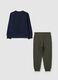 Jogging set in cotone con stampa_1