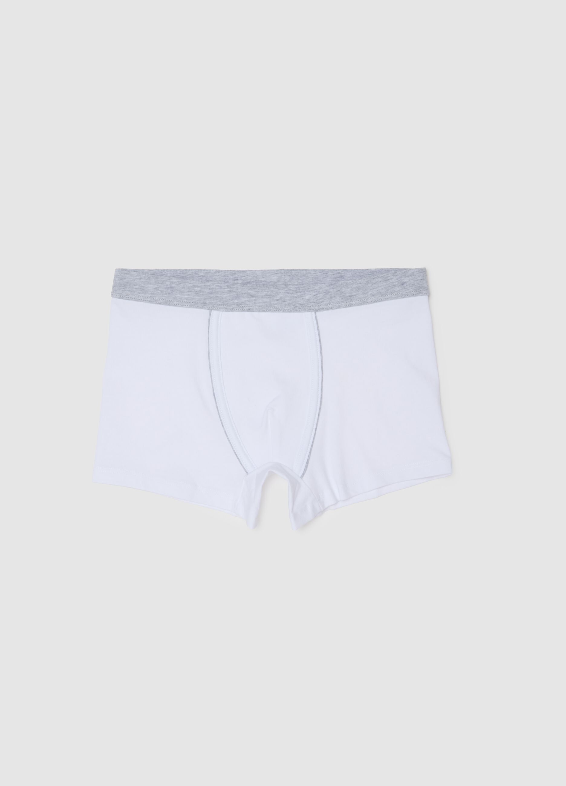 Multicolour cotton blend boys' boxers regular fit