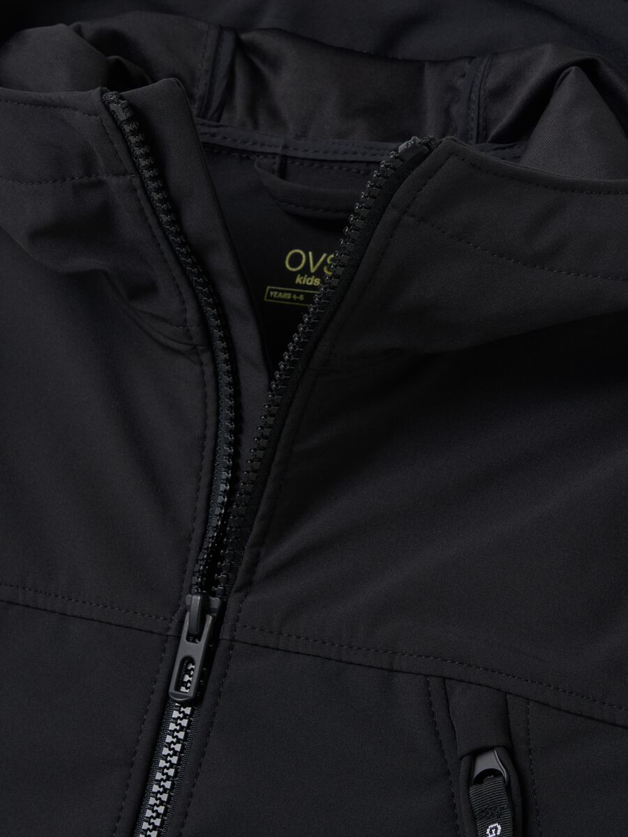 Water-repellent jacket with hood_2