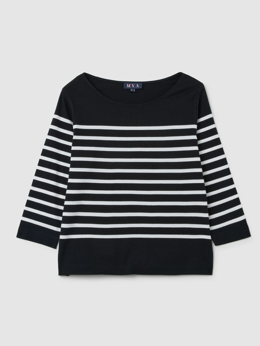 Multicolour pure cotton jumper, regular fit_4