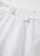Girls&rsquo; white shorts in 100% cotton with regular fit_3