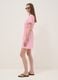 Pink striped viscose-blend dress_1