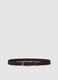 Brown Genuine Leather Elasticated Belt_0