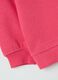 Girls' pink pure cotton sweatshirt regular fit_3