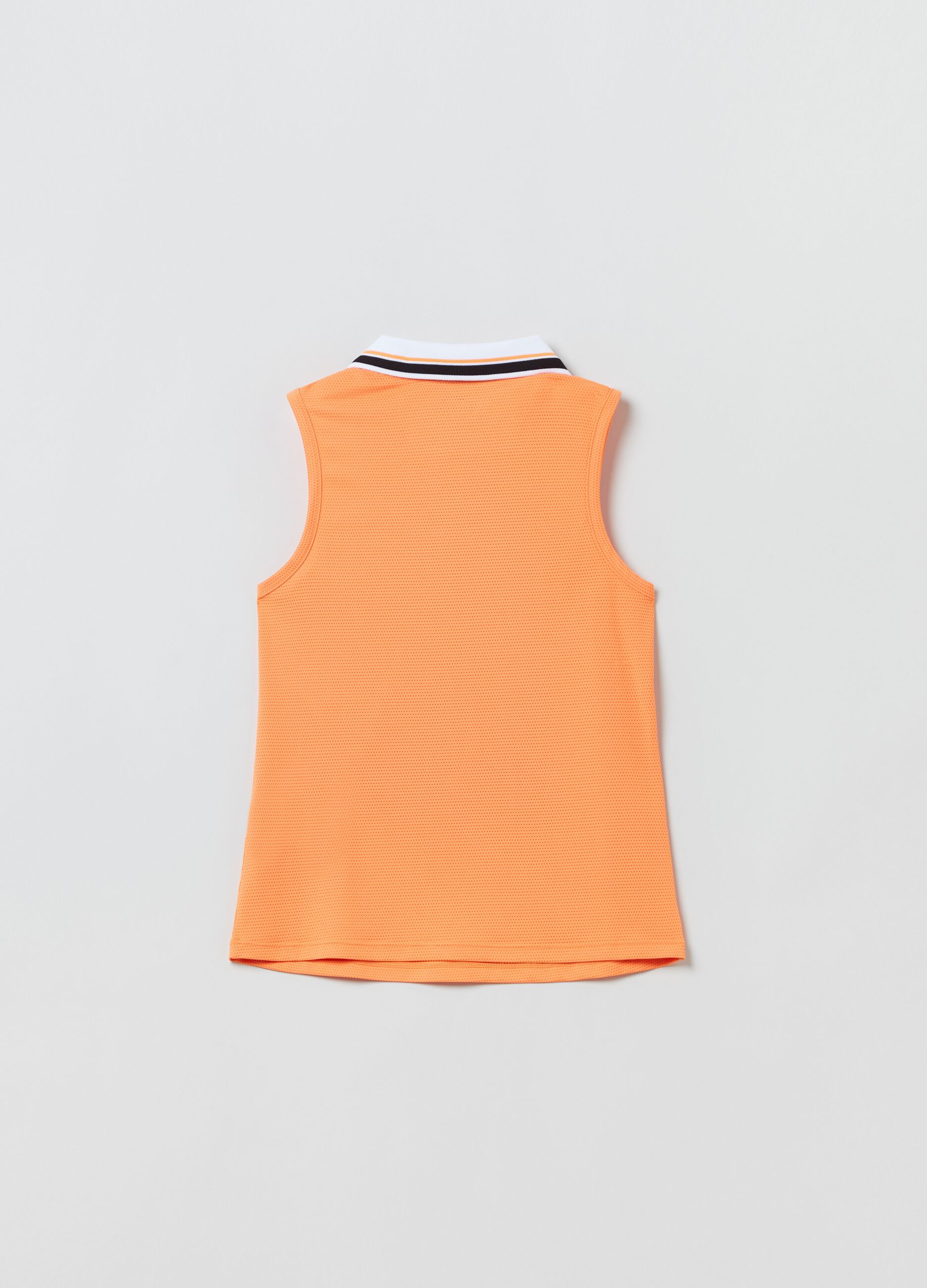 Tank top da tennis con colletto quick dry Slazenger_1