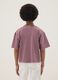 T-shirt in puro cotone rosa da ragazza oversize fit_1