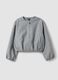 Girls&rsquo; grey regular-fit zip-up jacket_3