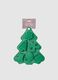 Green silicone Christmas tree-shaped baking mould_0