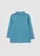 Long-sleeved T-shirt with high neck_1