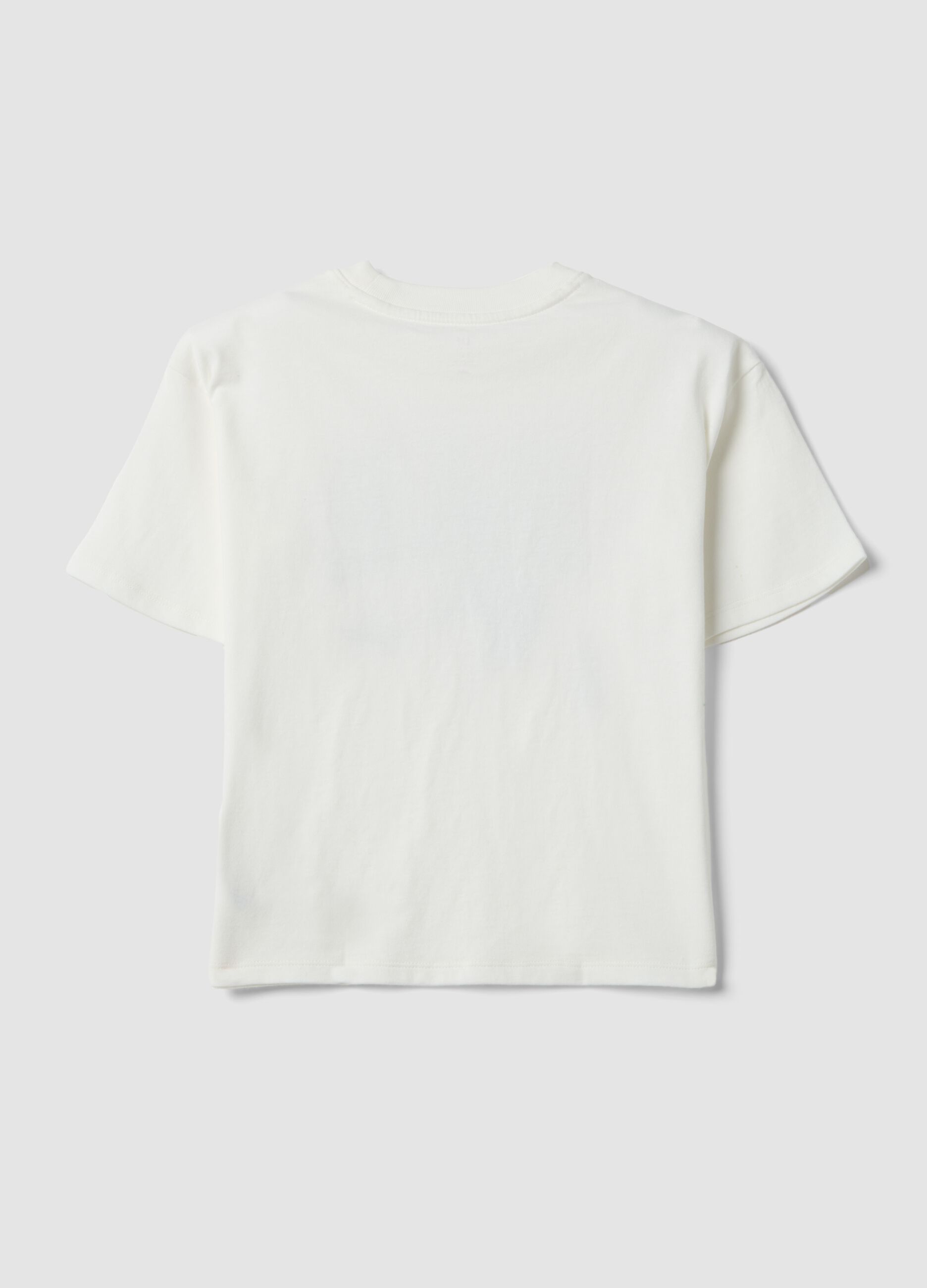 GAP logo pure cotton T-shirt