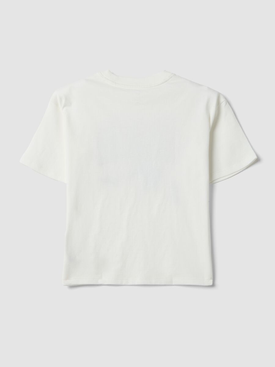 GAP logo pure cotton T-shirt_1