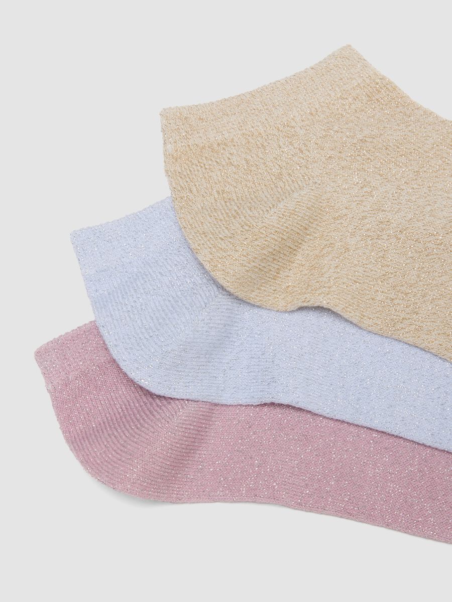 Five-pack of pink organic cotton socks_1