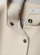 Beige regular-fit stretch viscose coat with hood_1