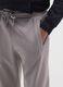 Grey jogger trousers for boys in pure cotton oversized fit_2