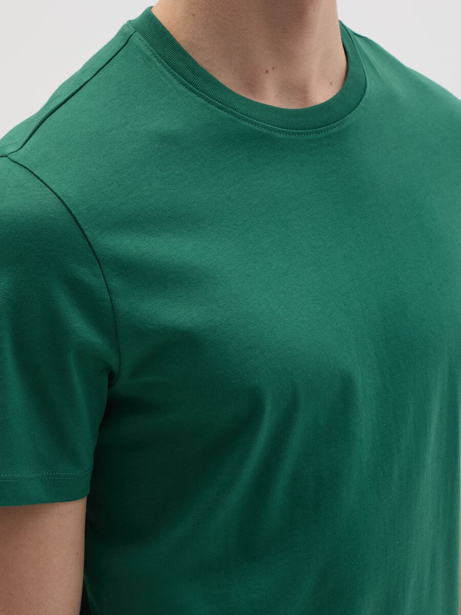 Organic cotton T-shirt with round neck_2