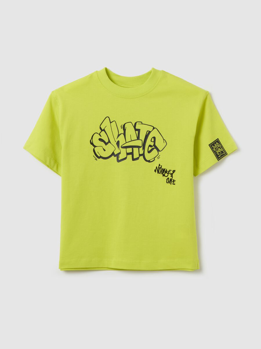 T-shirt in cotton with Bugs Bunny "Skate” print_0