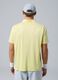 Yellow ALTAVIA COURT stretch performance polo_3