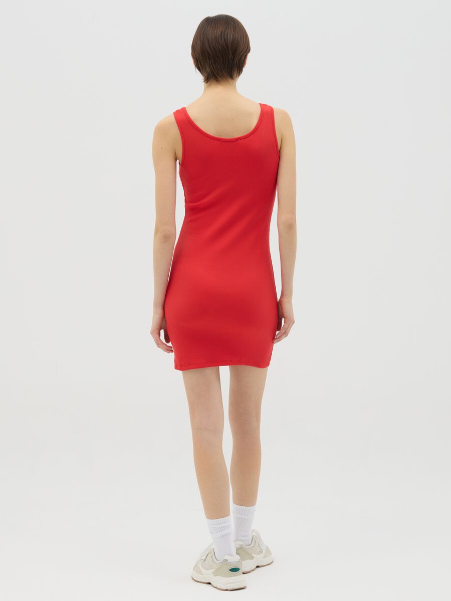 Sleeveless Red Bodycon Dress by Ovs_3