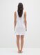 Long dress in pure white cotton_3