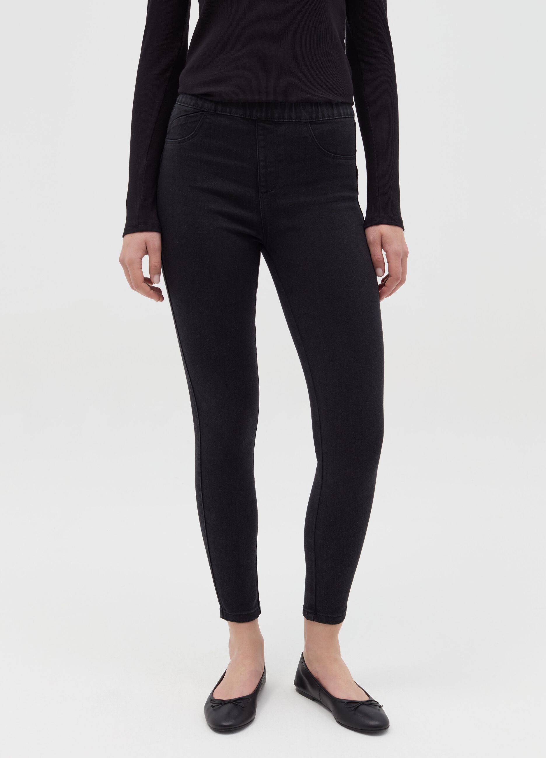 Stretch jeggings