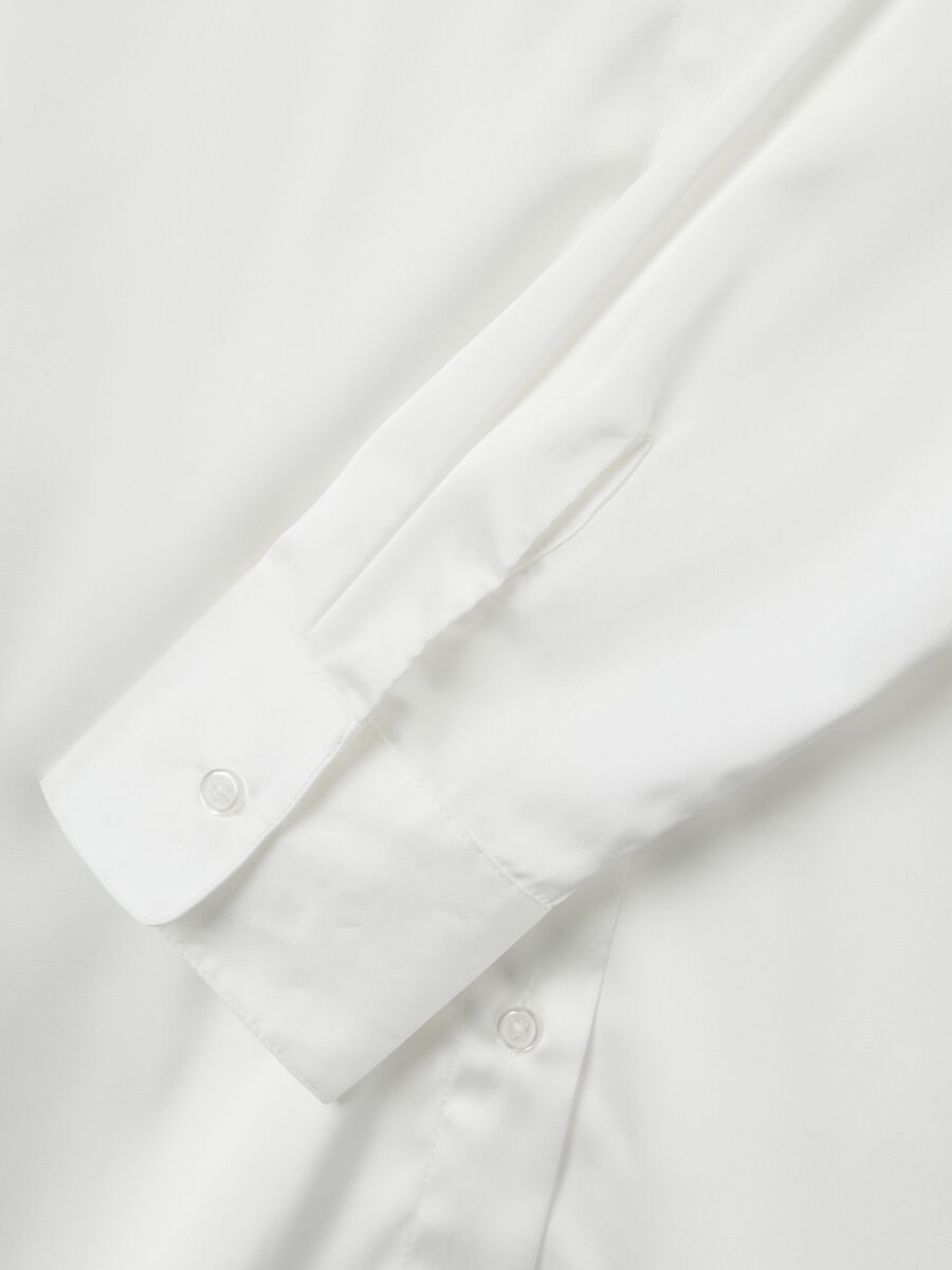 Multicolour Regular Fit Stretch Fabric Shirt_5