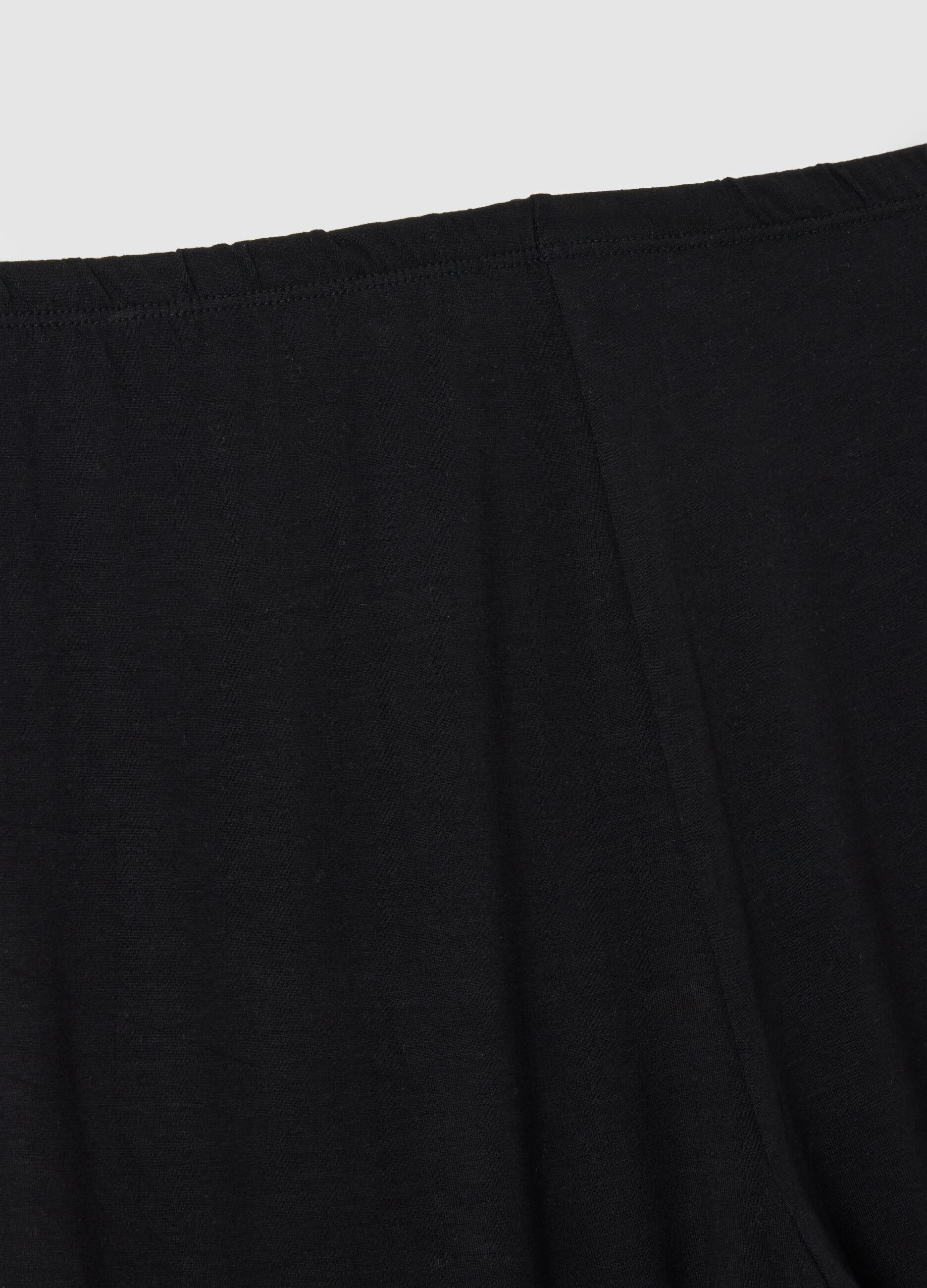 Black Maternity Stretch Leggings