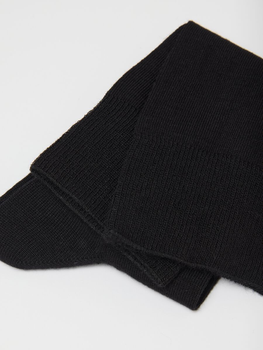 Two-pack of black long socks_2