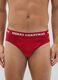 Red Christmas cotton briefs with regular fit_1