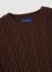 Brown wool blend sweater_5