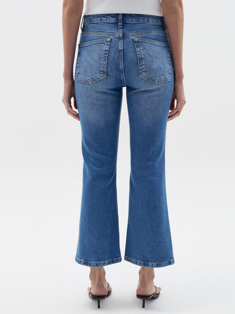 Cropped flare-fit jeans_3