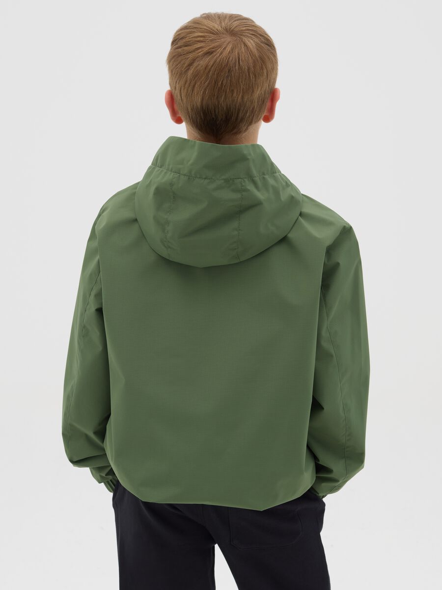Waterproof jacket with hood_2