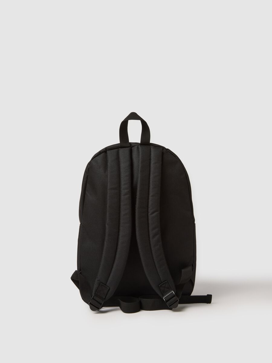 Black Backpack with Extra Pockets_1