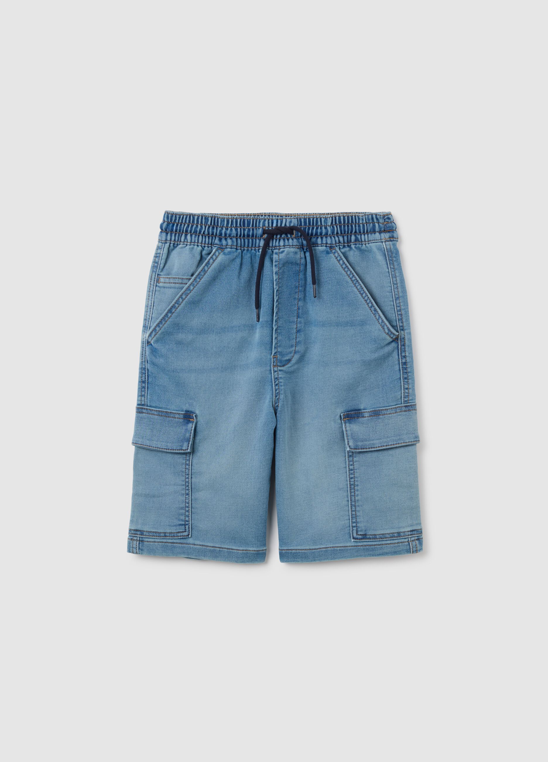 Boys' Regular Fit Denim Shorts