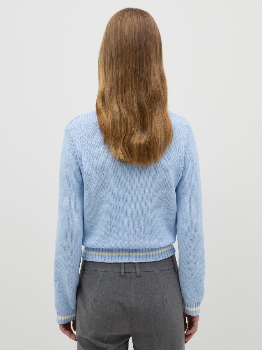 Jacquard pullover with star_2
