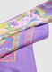 Multicolour scarf with floral patterns_1