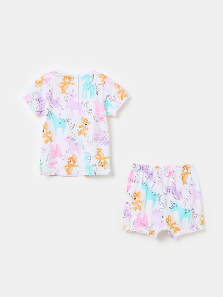 Organic cotton pyjamas with Tom & Jerry print_1