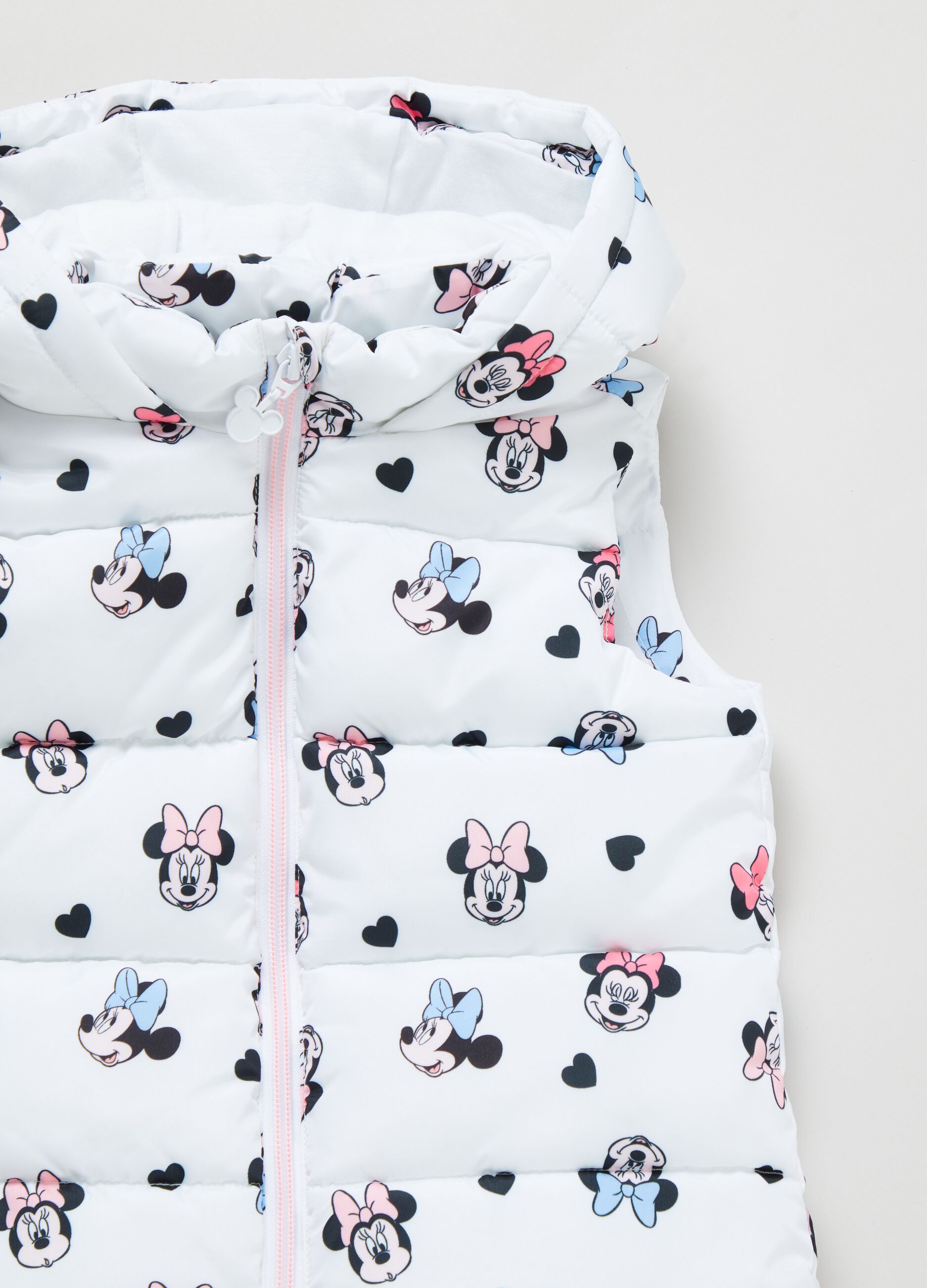 Gilet trapuntato con stampa Minnie_2
