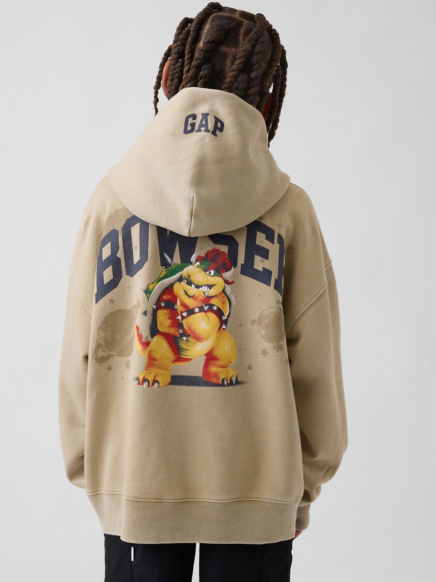 Nintendo Super Mario cotton-blend hooded sweatshirt_2