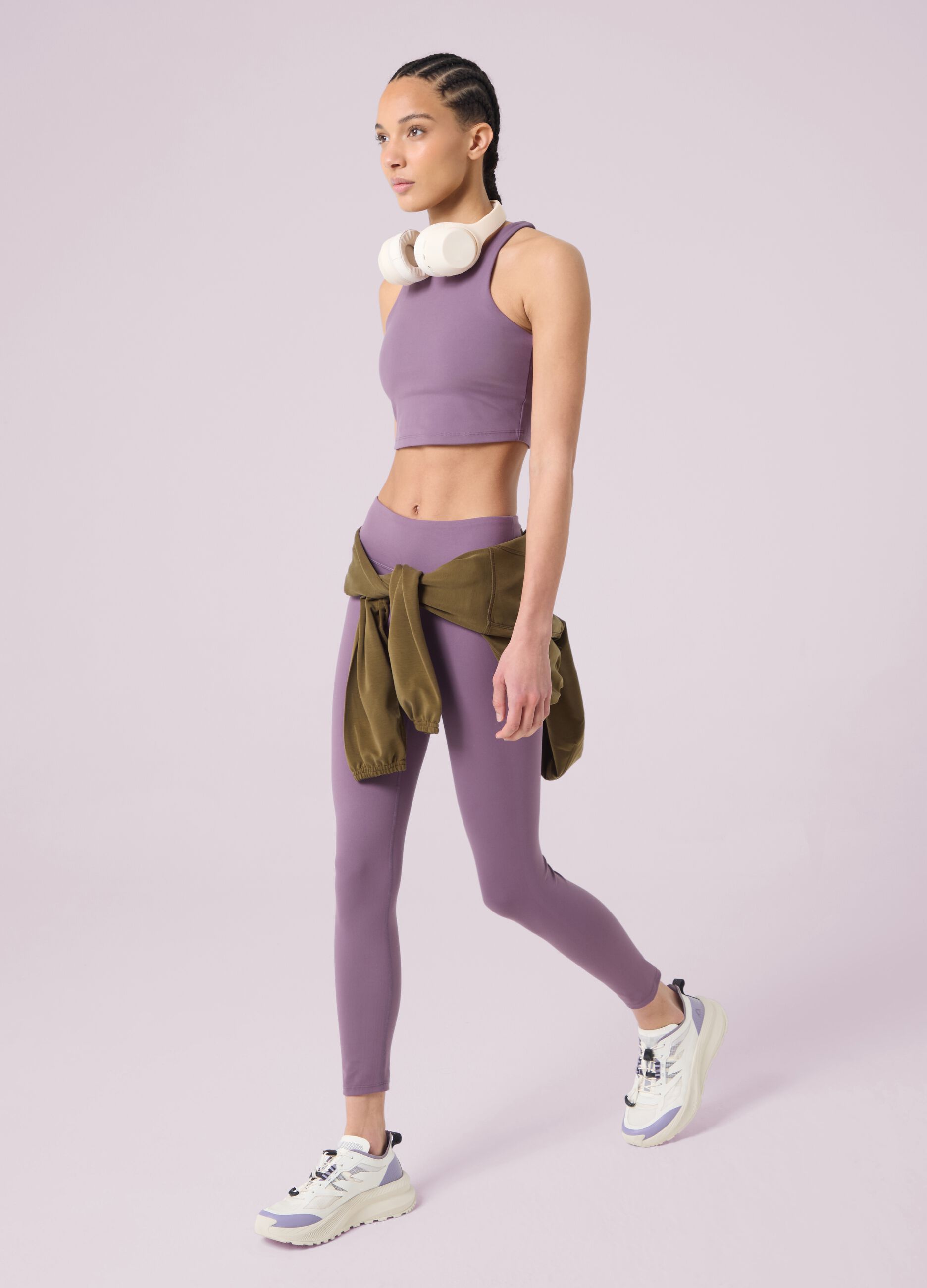 Top bra sportivo in tessuto tecnico ALTAVIA STUDIO