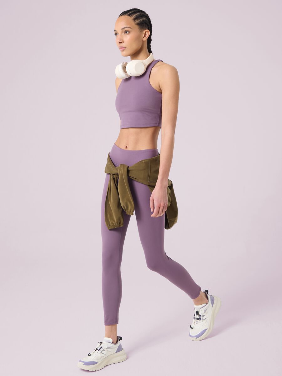 Top Sport Bra in Technical Fabric by ALTAVIA STUDIO_0