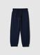 Fleece joggers with drawstring_0