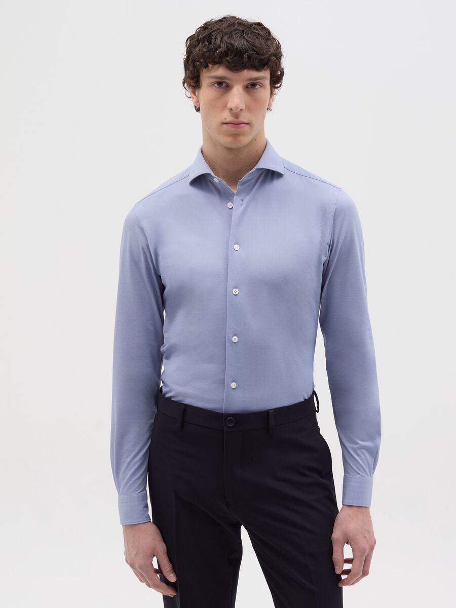 Slim-fit easy-dry easy-iron shirt_0