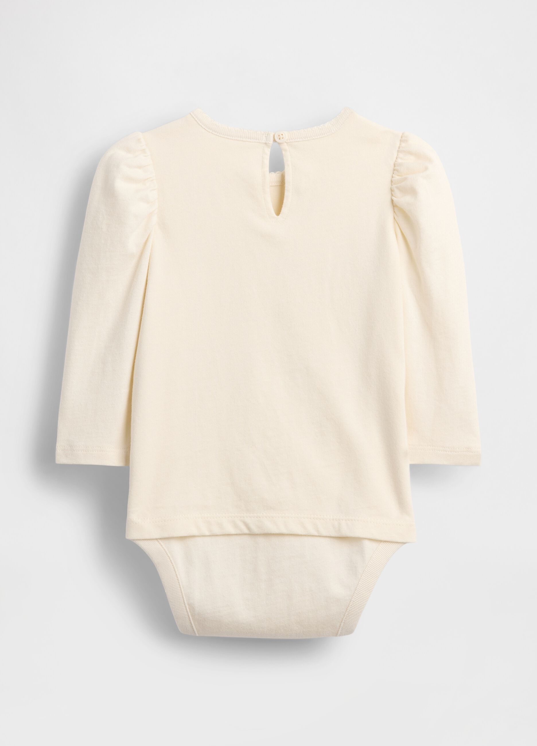 White Cotton Bodysuit