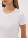 White organic stretch cotton crew-neck T-shirt_2