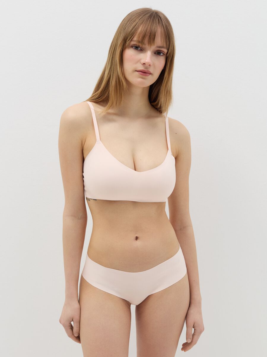 High-rise briefs in stretch microfibre_0