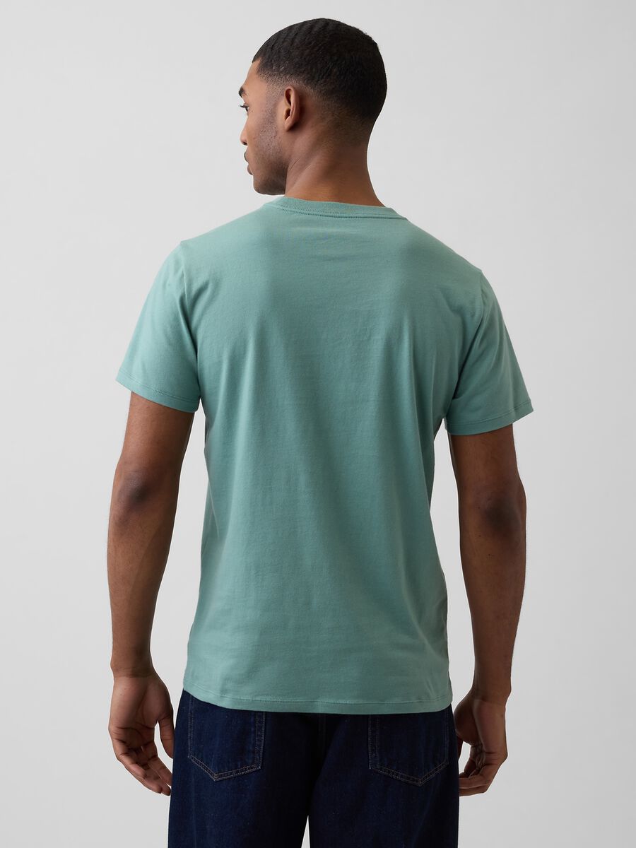 Pure cotton short-sleeve GAP logo T-shirt_1