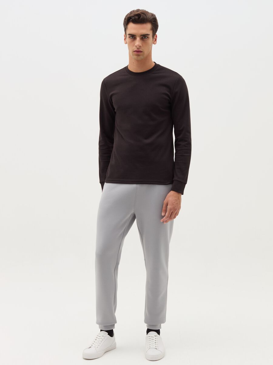 Stretch T-shirt with long sleeves_1