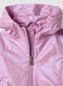 Pink waterproof girl's jacket regular fit with zip and hood_2
