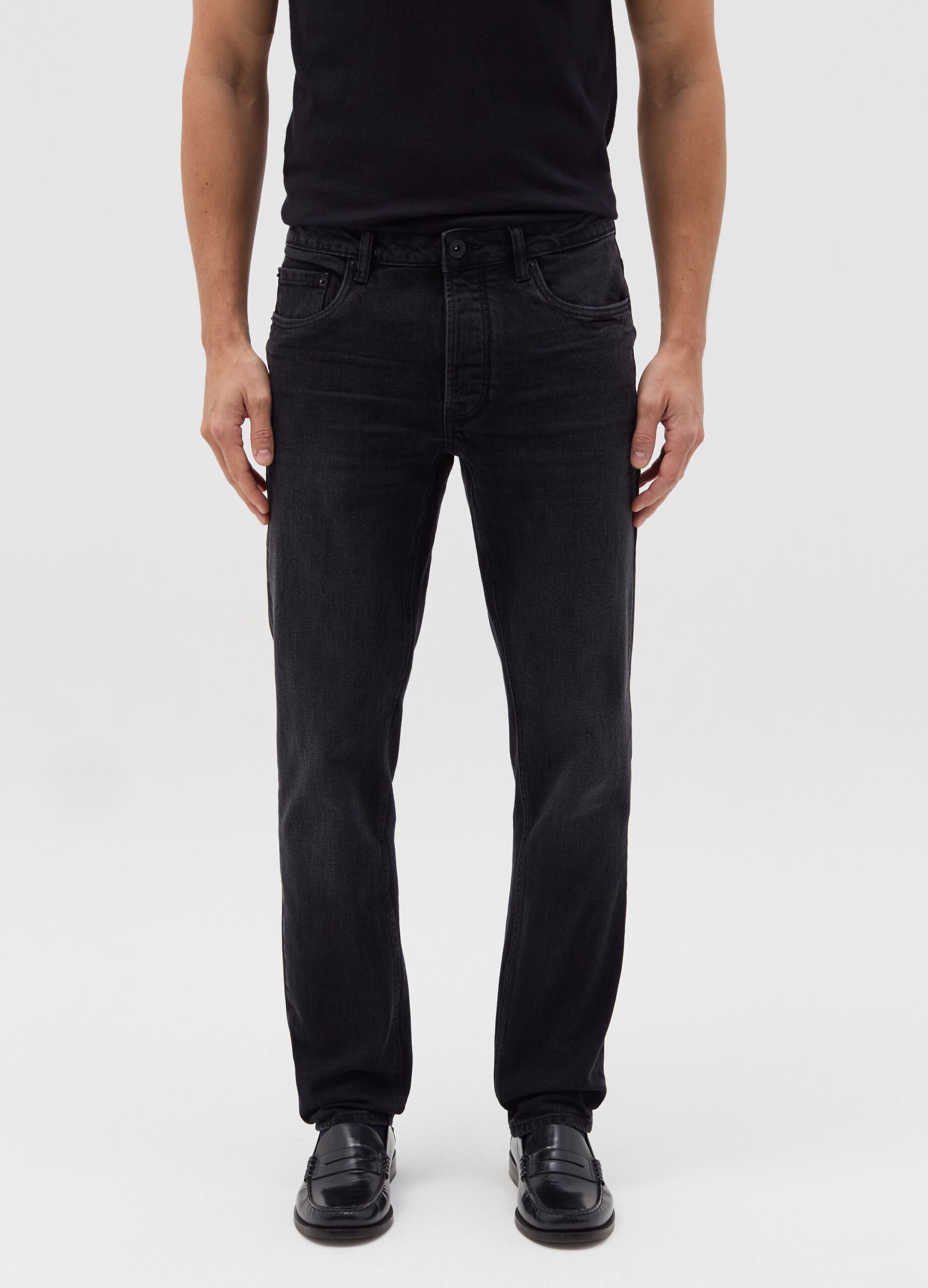 Slim-fit stretch jeans